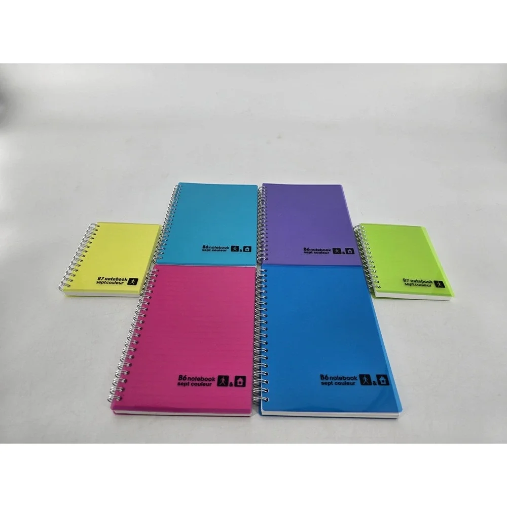 6 Lot Of Maruman Memo Septcouleur (4) B6 & (2) B7 books‎ set - New Unused